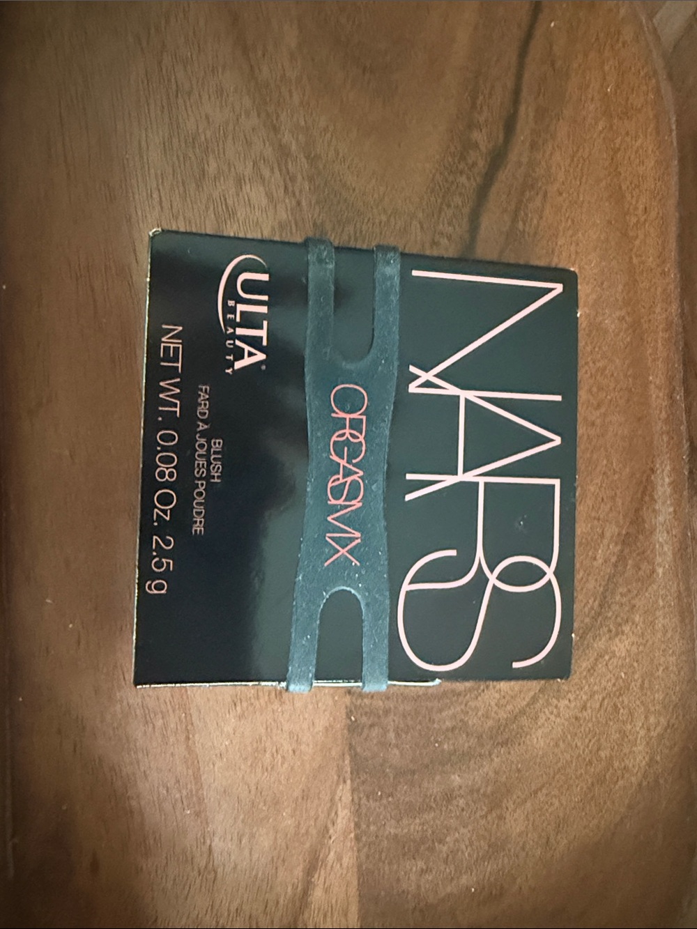 NARS Cream Blush Compact - Black with Pink Logo